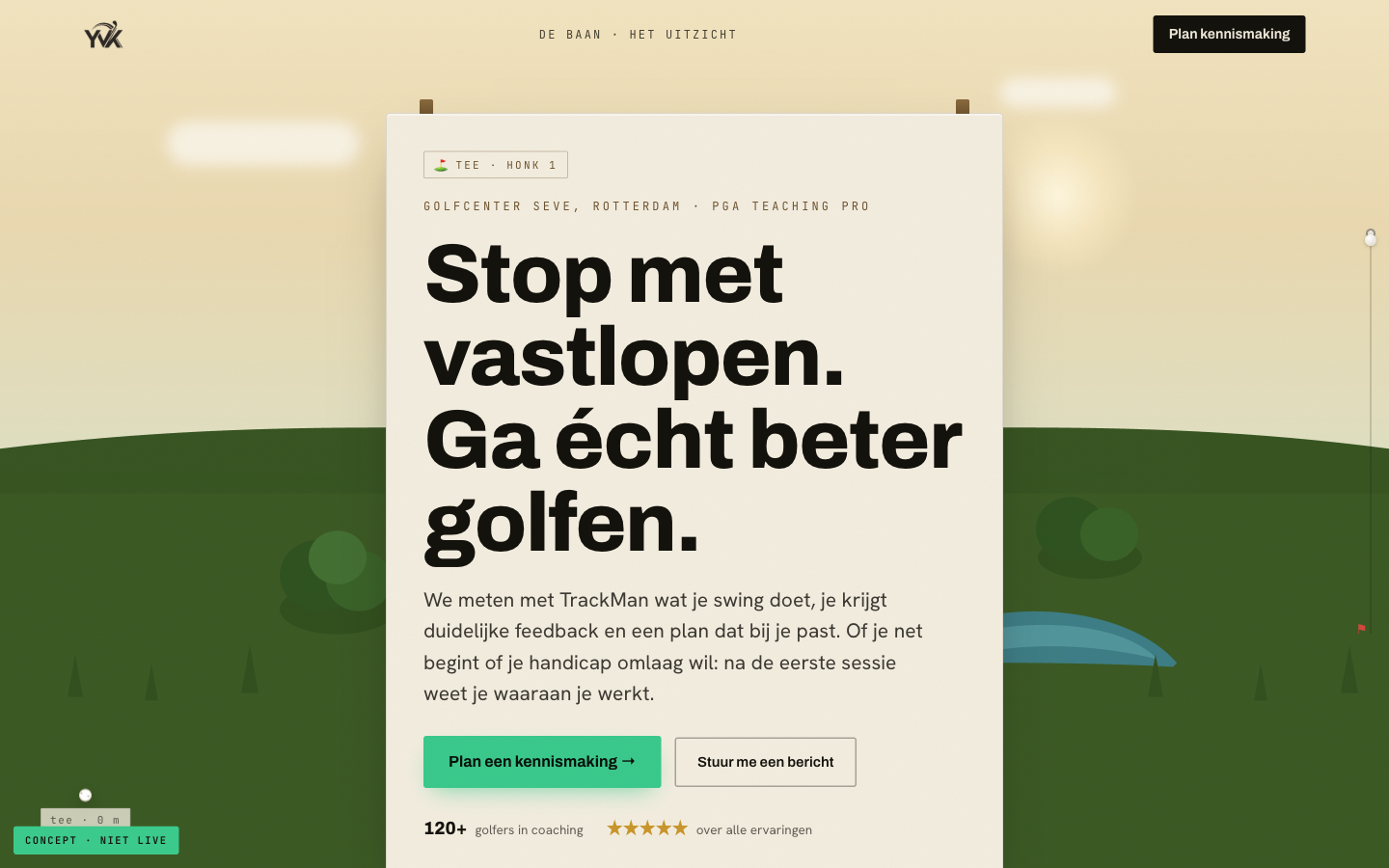 De Baan - het uitzicht